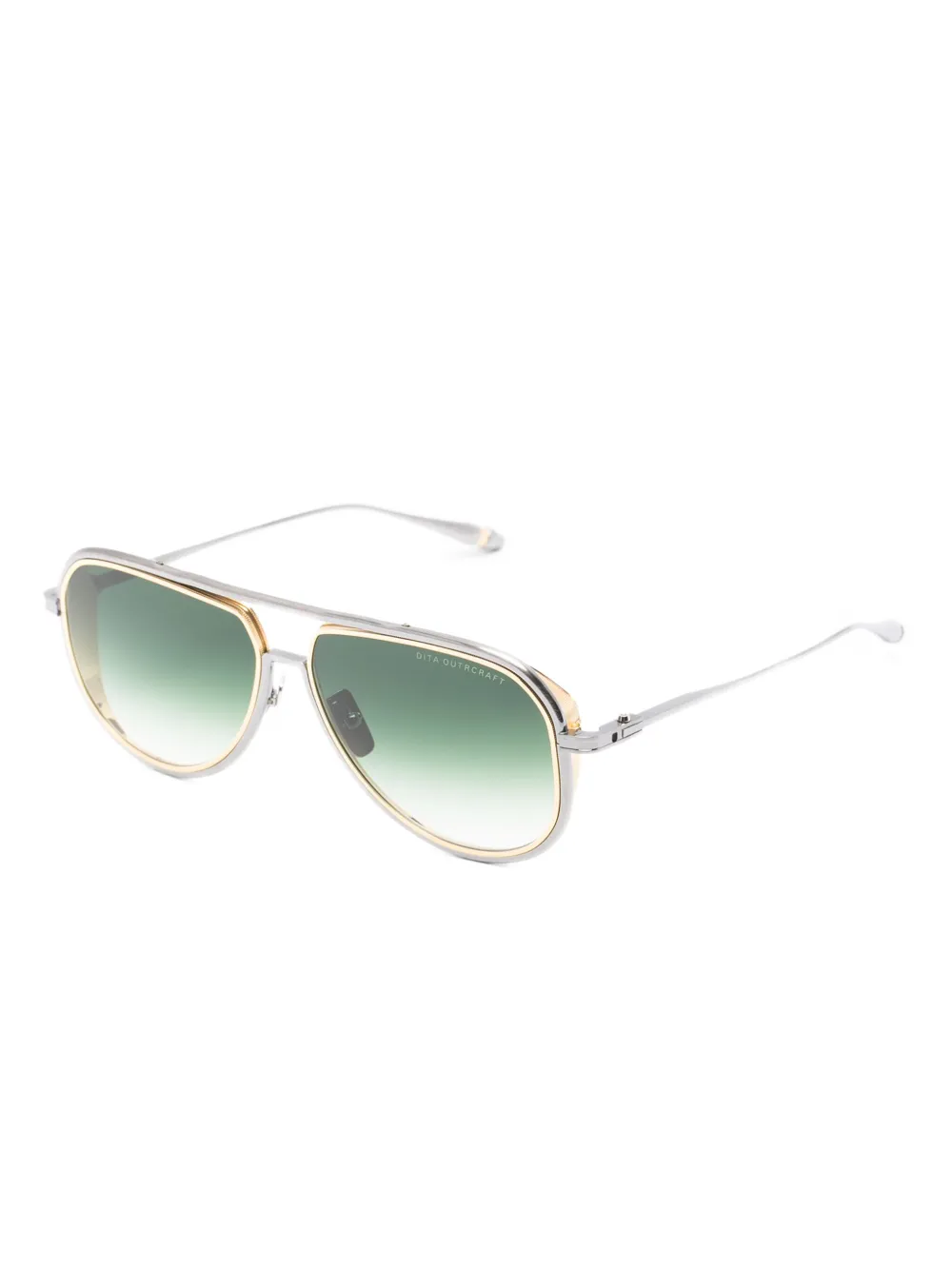 Dita Eyewear Outcraft zonnebril met piloten montuur - Zilver