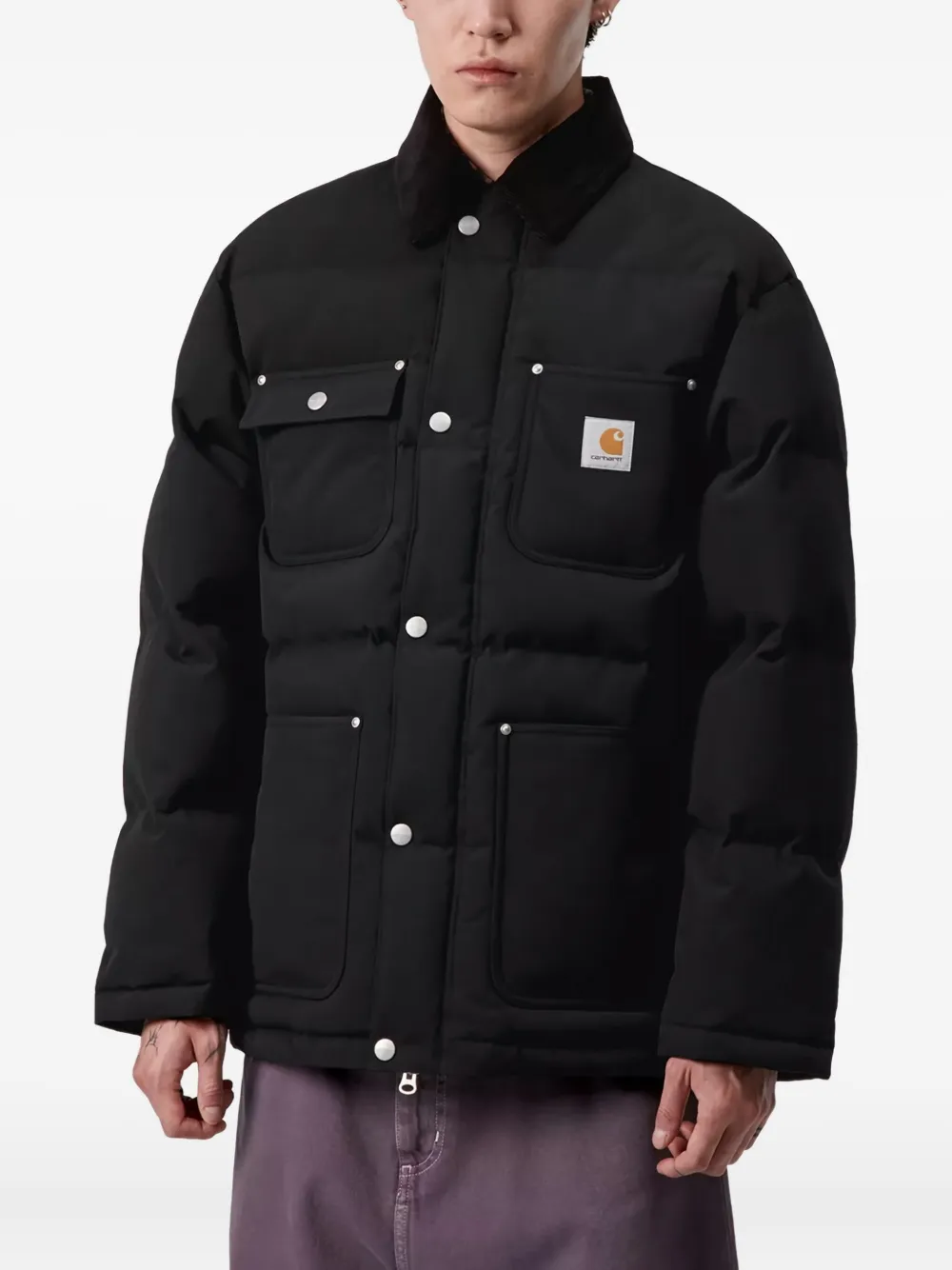 Carhartt WIP Rayler corduroy collar jacket | Padded & Down Jackets | Image 2