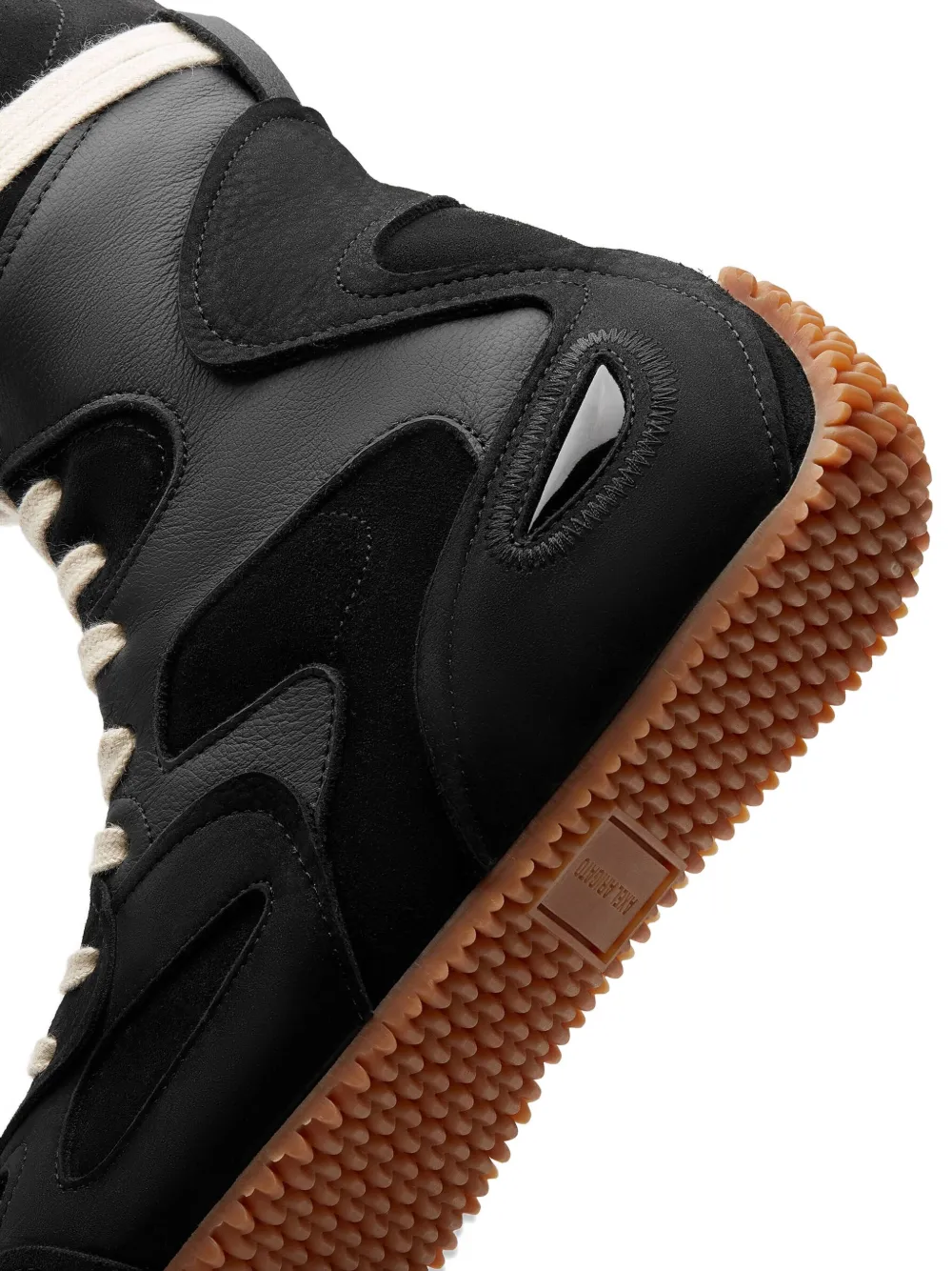 Axel Arigato Slow enkellaarzen met veters Zwart