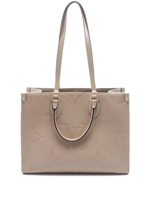 Louis Vuitton Pre-Owned 2021-2025 Monogram Empreinte OnTheGo MM satchel
