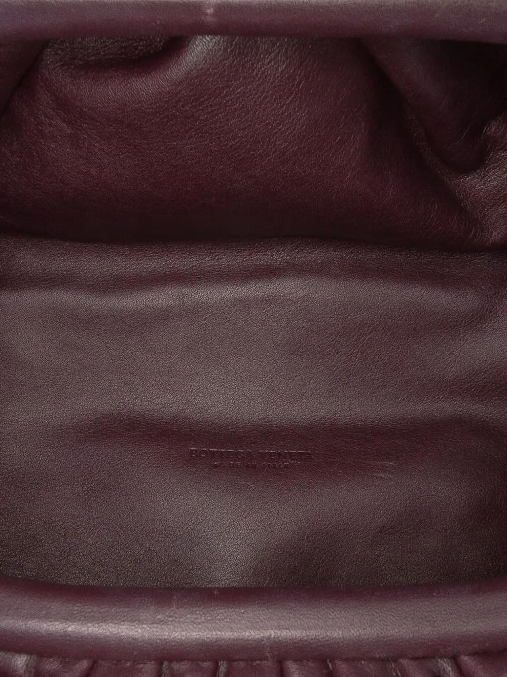 Pre-owned Bottega Veneta 2012-2025 Lambskin Chain Pouch Belt Bag In Brown