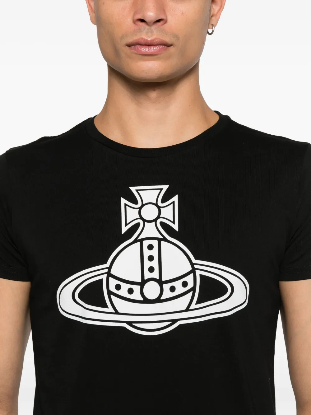 Vivienne Westwood Orb T-shirt met grafische print Zwart