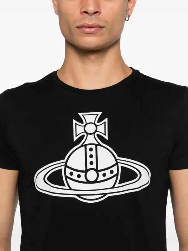 Vivienne Westwood Orb グラフィック Tシャツ | ブラック | FARFETCH JP