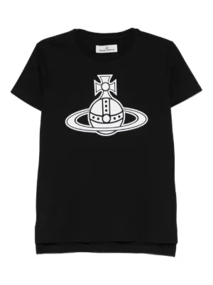 Vivienne Westwood chain-print T-shirt | Black | FARFETCH