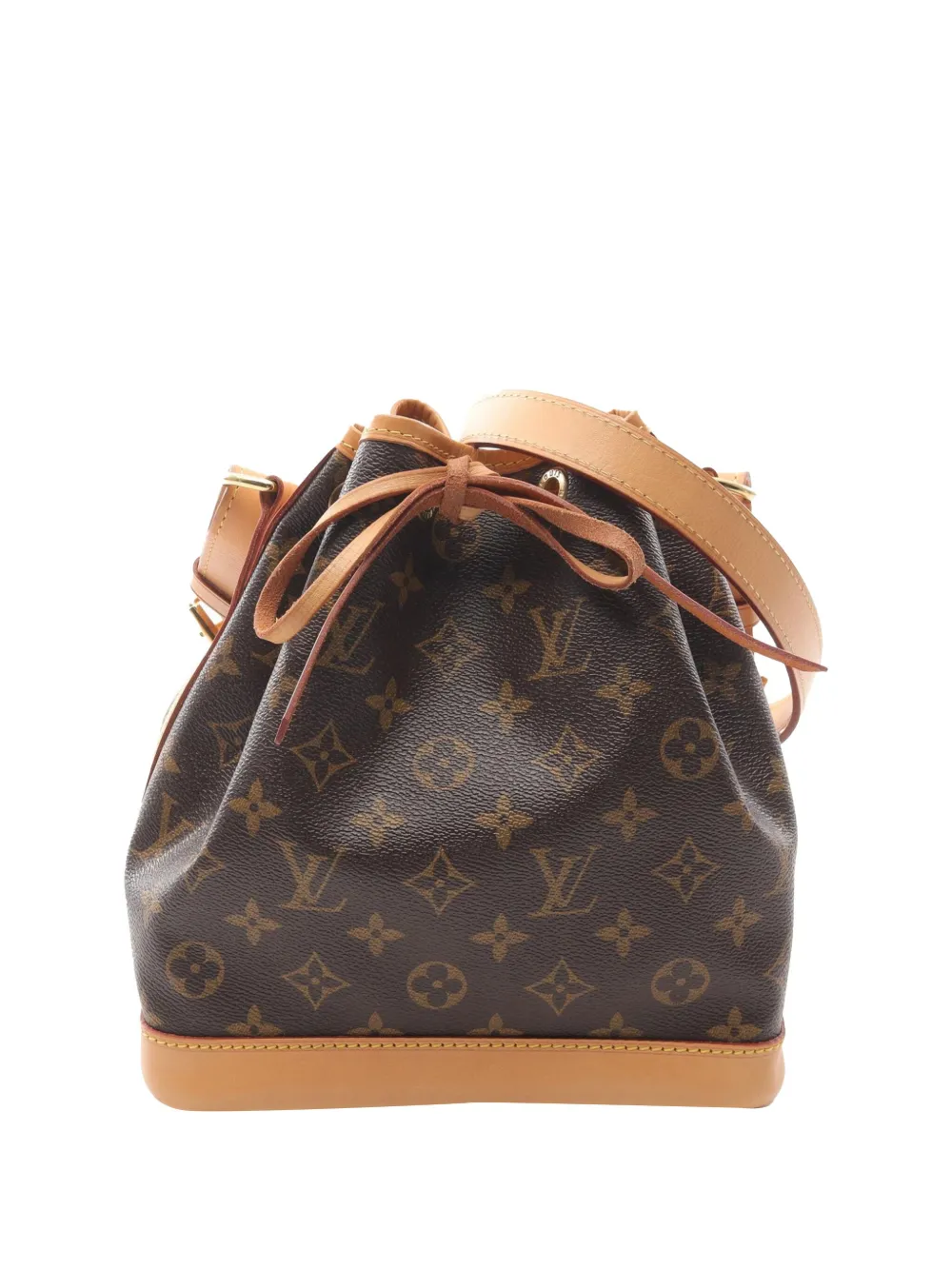 Louis Vuitton Pre-Owned 2017 Monogram Noe BB bucket bag - ブラウン Louis Vuitton Pre-Owned 2017 Monogram Noe BB bucket bag - ブラウン