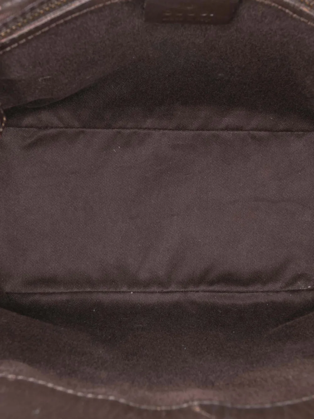 Pre-owned Gucci 2000-2015 Gg Canvas Gifford Tote Bag In Brown
