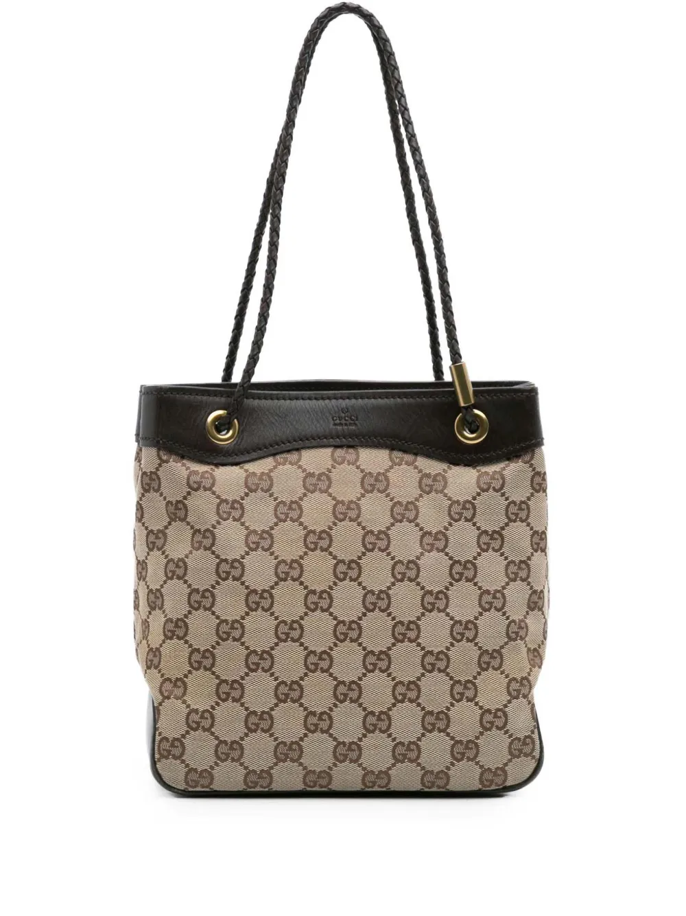 Gucci Pre-Owned 2000-2015 GG Canvas Gifford tote bag - ブラウン Gucci Pre-Owned 2000-2015 GG Canvas Gifford tote bag - ブラウン
