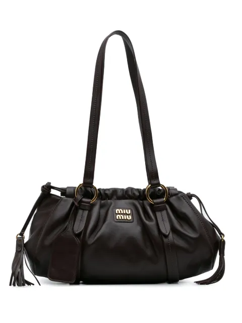 Miu Miu Pre-Owned 2010-2025 Small Nappa Joie shoulder bag
