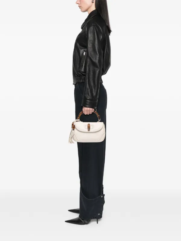 Gucci Pre-Owned 2016-2025 Medium Calfskin New Bamboo Top Handle