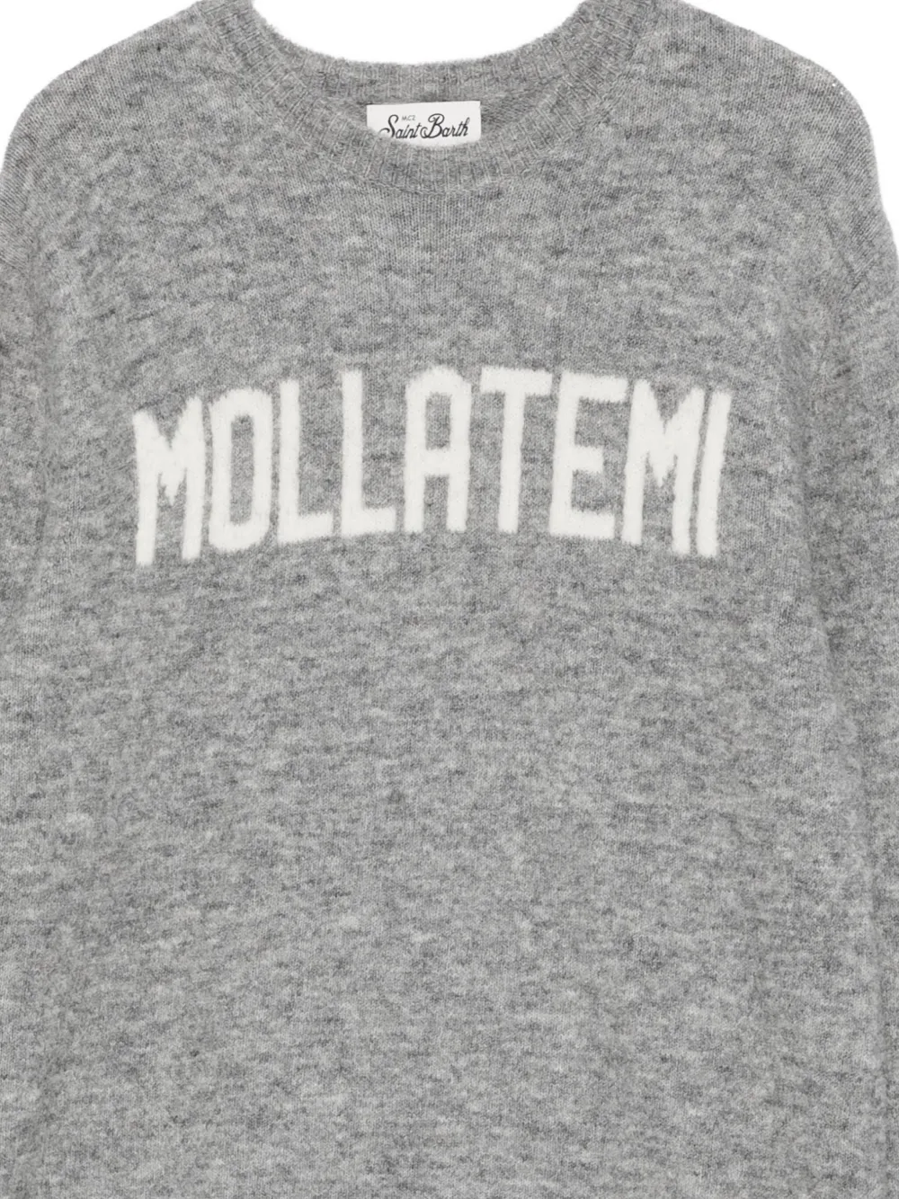 Mc2 Saint Barth Crew-neck Sweatshirt In Gray