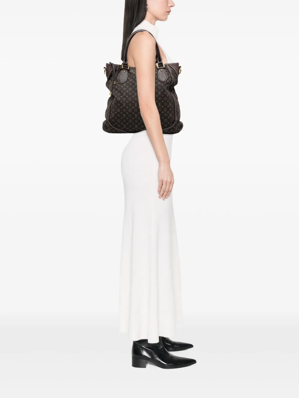 Louis Vuitton Pre-Owned 2008 Monogram Mini Lin Besace Angele satchel | Pre-Owned | Image 2