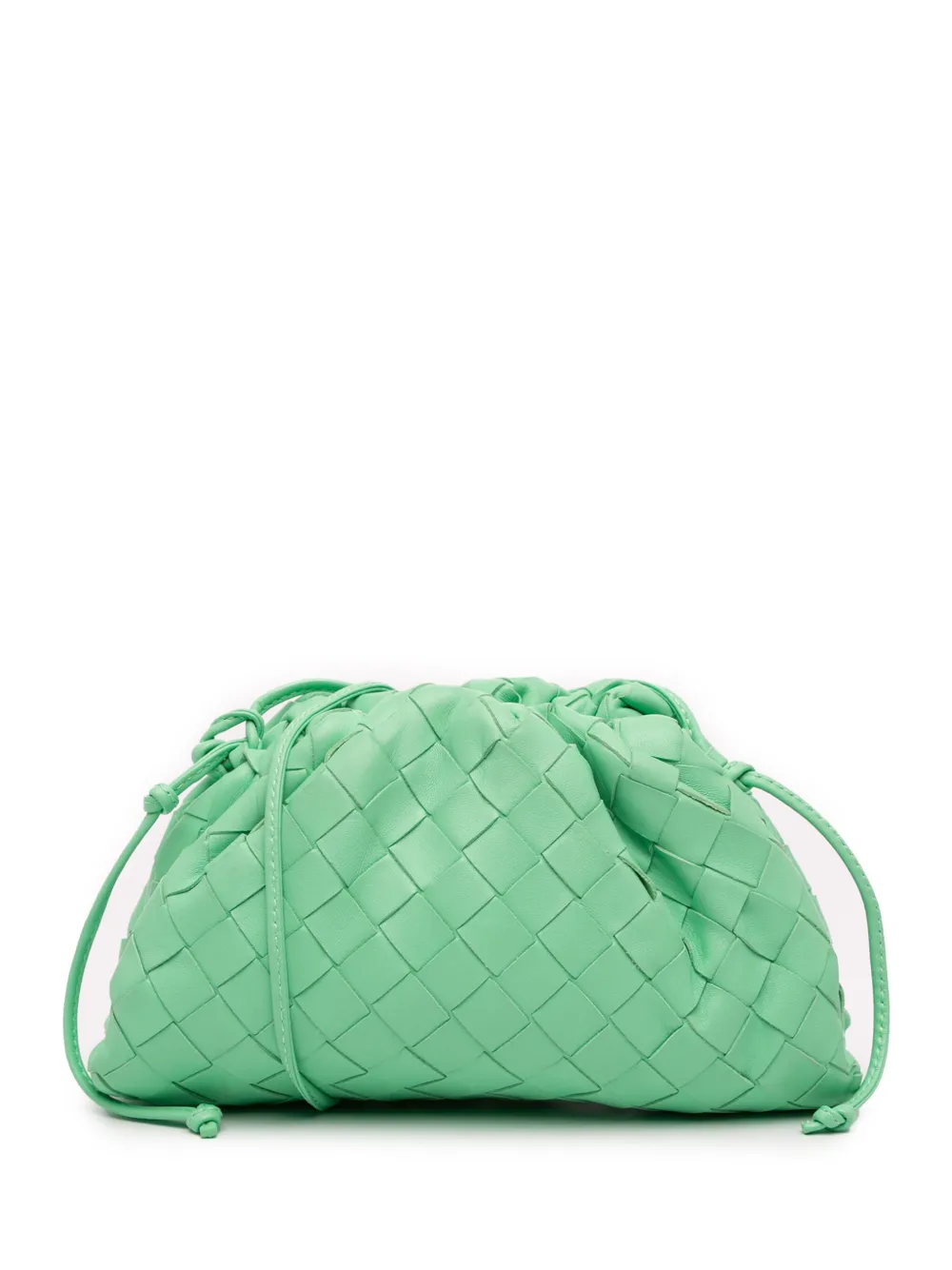 Bottega Veneta Pre-Owned 2012-2025 Nappa Intrecciato The Mini Pouch Bottega Veneta Pre-Owned 2012-2025 Nappa Intrecciato The Mini Pouch