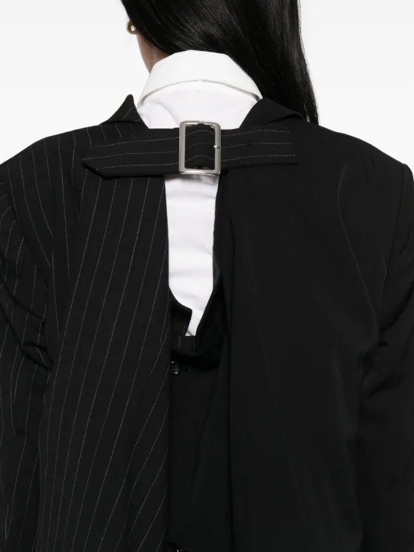 Comme Des Garçons アシンメトリー ジャケット | ブラック | FARFETCH JP