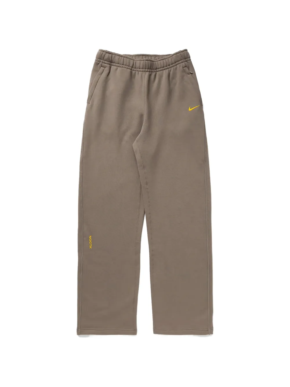 Nike X Nocta Logo Track Pants In Brown