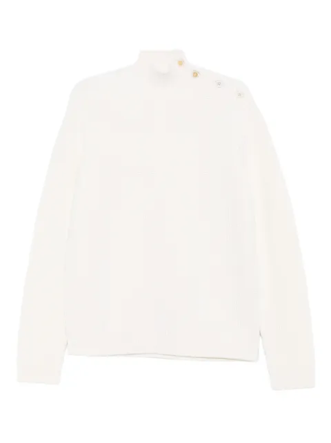 Prada buttoned high-neck sweater