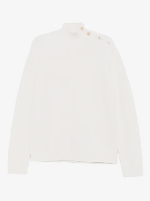 Prada buttoned high-neck sweater