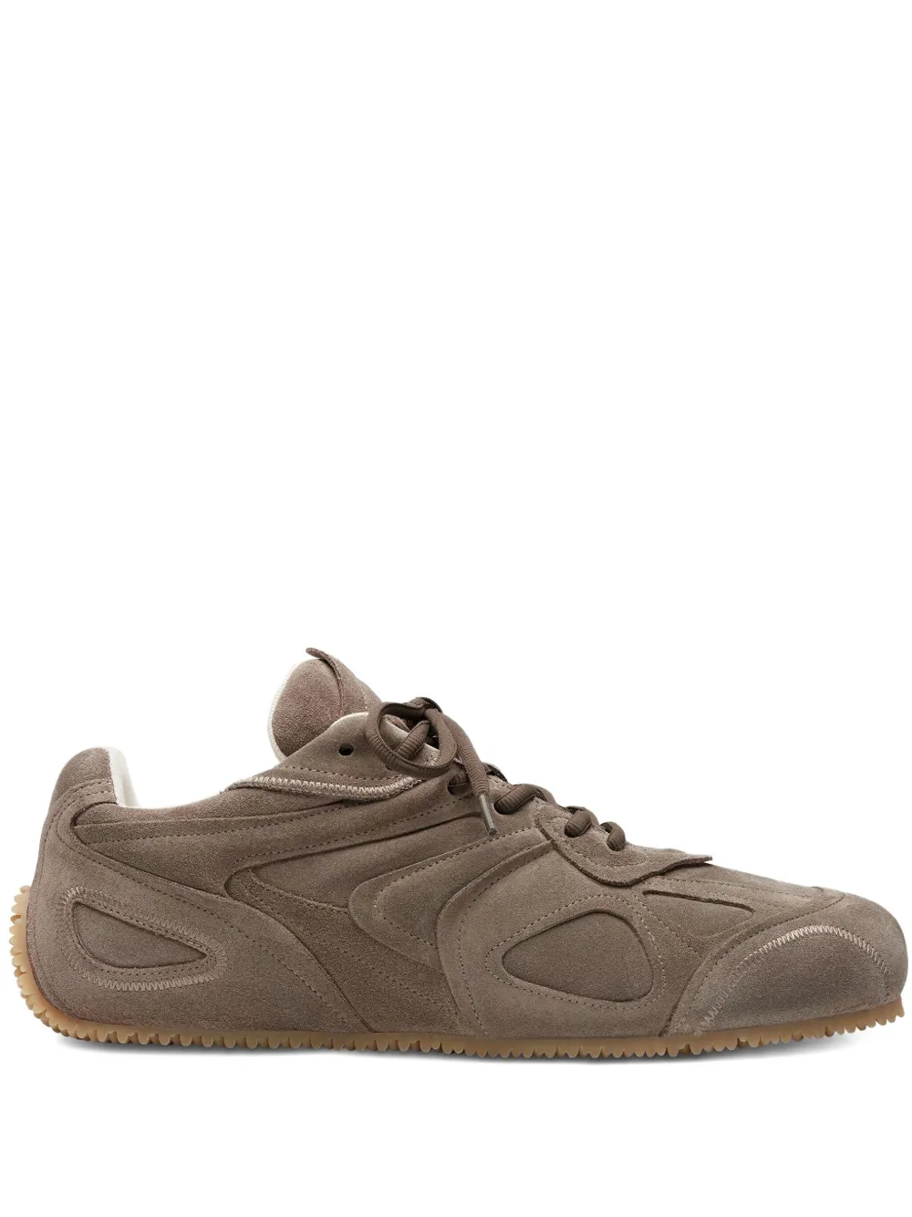Axel Arigato baskets Slow Runner en daim à empiècements | marron | Image 1