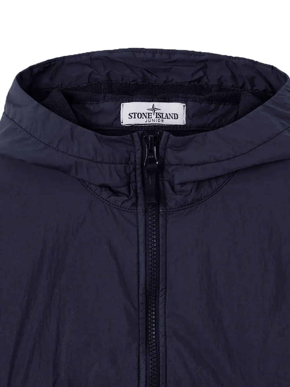Stone Island Junior Jack met capuchon Blauw