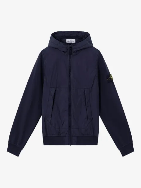 Stone Island Junior hooded zip jacket