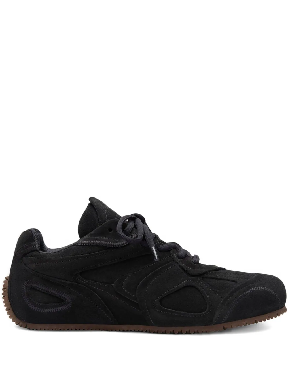 Axel Arigato Slow Runner layered suede sneakers | Black | Image 1