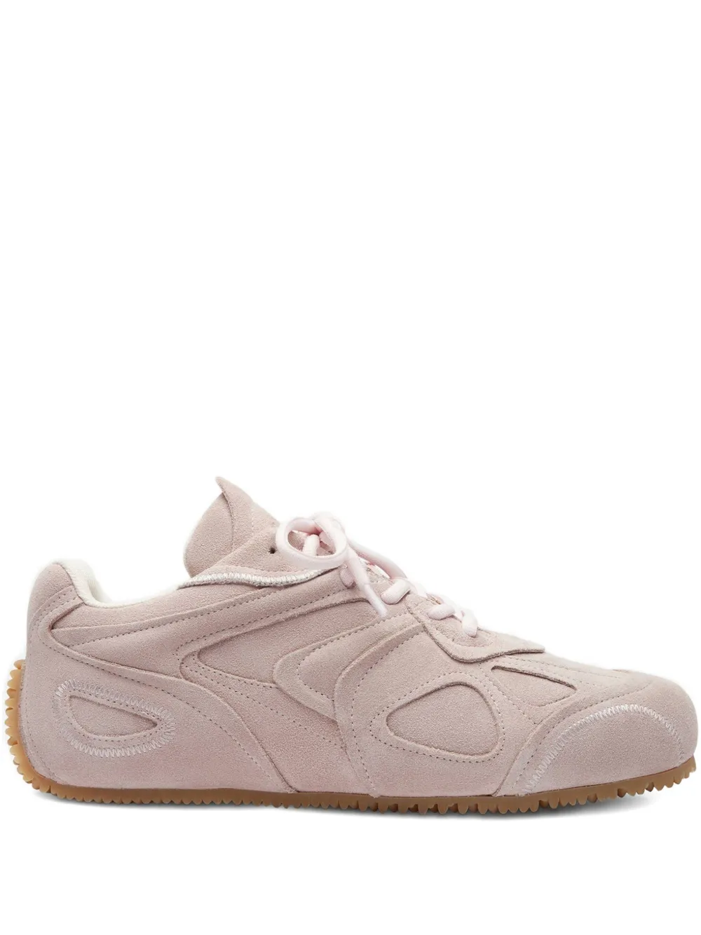 Axel Arigato Slow Runner Layered Suede Sneakers In Pink