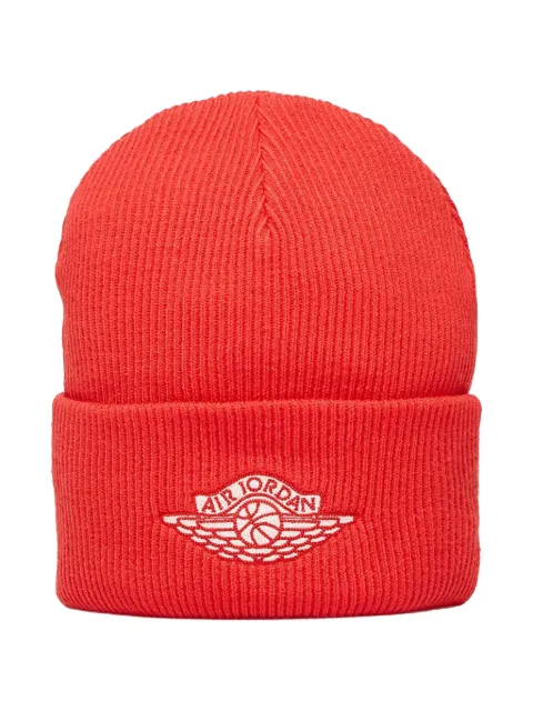 Jordan logo-detail beanie hat