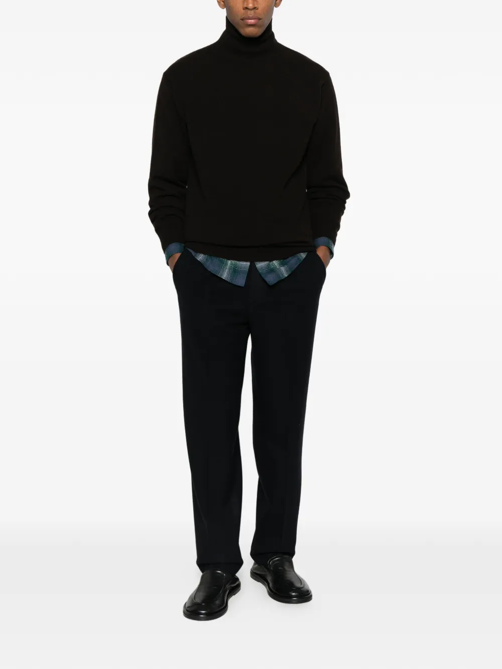 Batoner Japan turtleneck sweater - Bruin