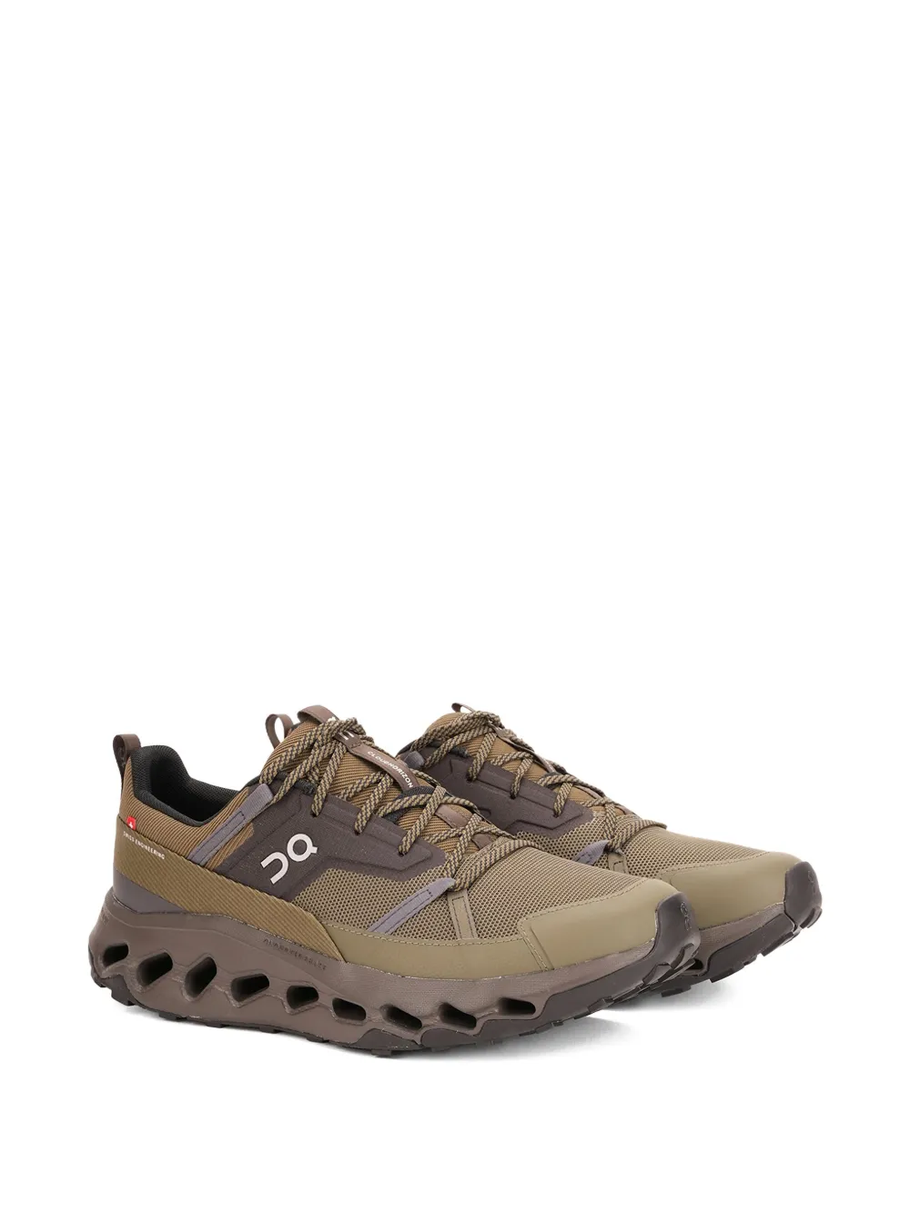 On Running Sneakers met logodetail Groen