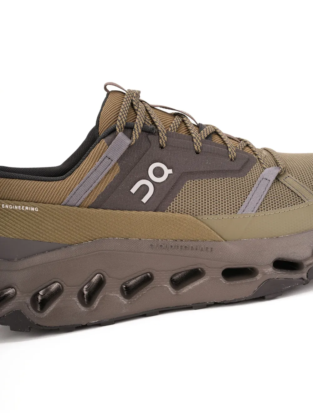 On Running Sneakers met logodetail Groen