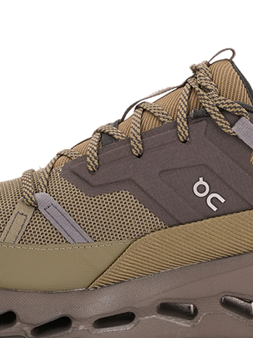 On Running Sneakers met logodetail Groen