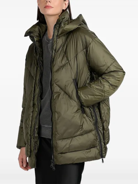 Canadian Eugenie Mid hooded puffer jacket