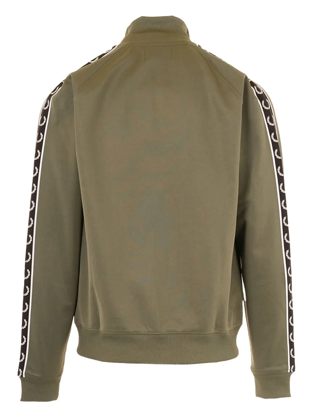Fred Perry Trui met laurier-krans en rits - Groen