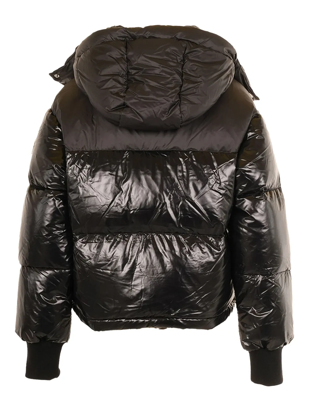 Pyrenex Hooded Padded Jacket Detachable Hood In Brown