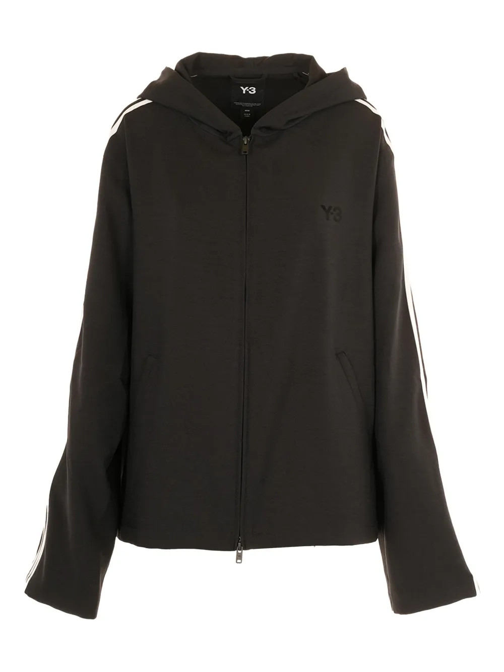 Y-3 Side-striped Sweater In Brown