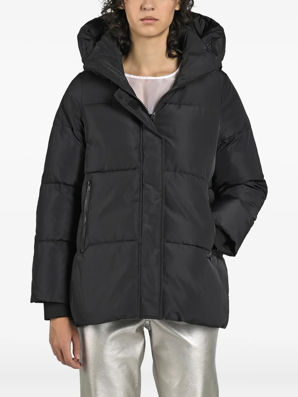 Canadian doudoune Finlay zippée à capuche | noir | Image 1