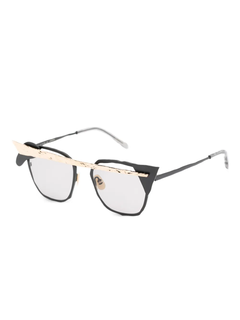 MASAHIROMARUYAMA textured-detail glasses | Men | Image 2