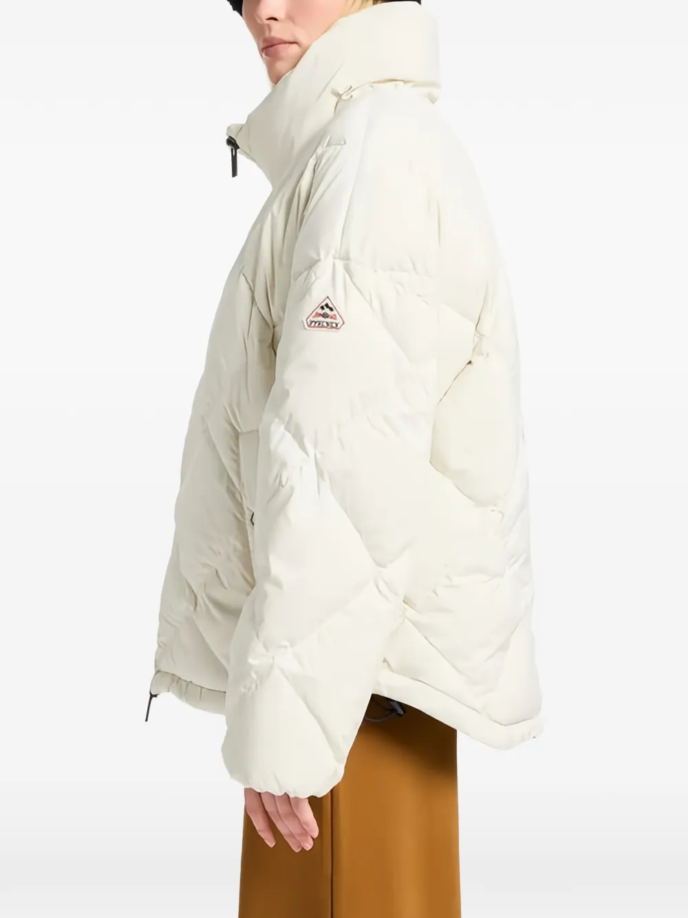  Pyrenex Quilted Turtleneck Jacket - Neutrals 
