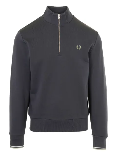 Fred Perry sweat à col zippé à logo