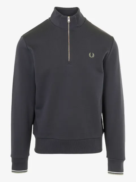 Fred Perry half-zip logo sweatshirt