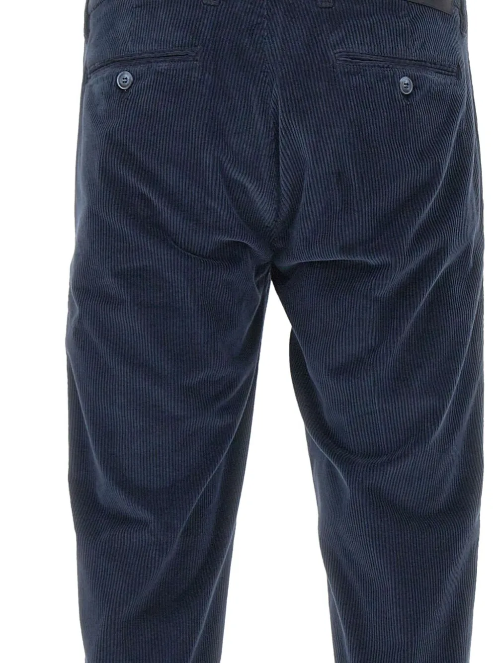 Re-hash Corduroy-texture Trousers In Blue