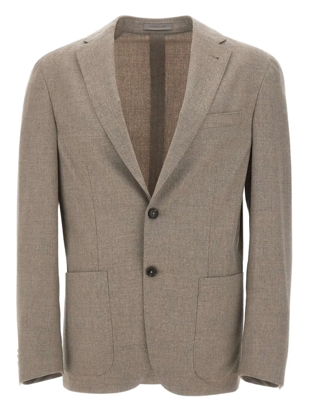 Corneliani single-breasted blazer | Neutrals | Image 1