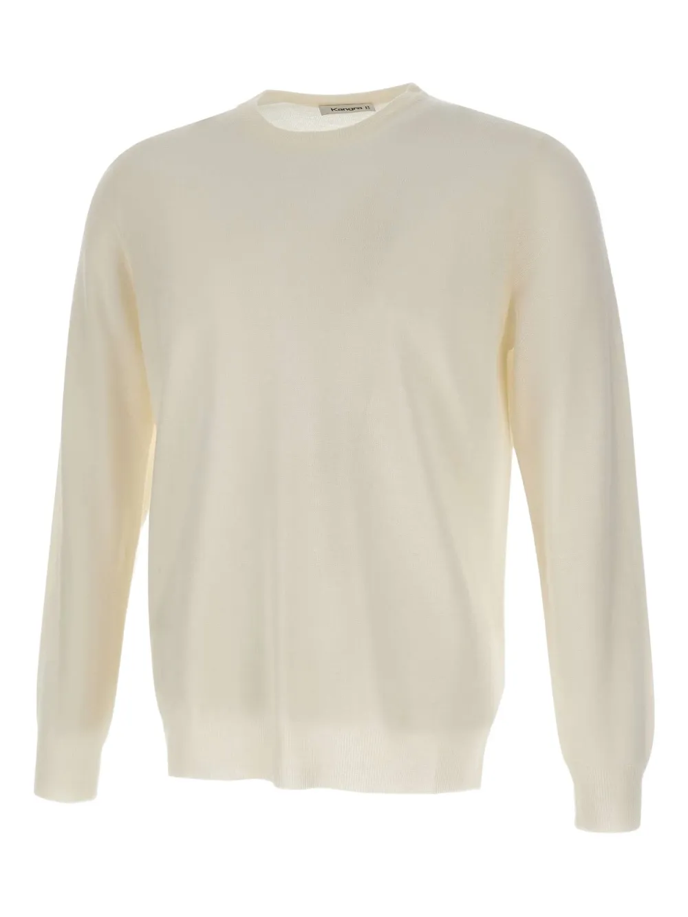 Kangra crewneck ribbed sweater | blanco | Image 1