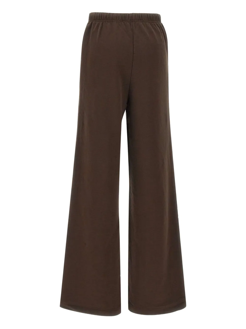 Rotate Birger Christensen Elasticated Logo Trousers In Brown