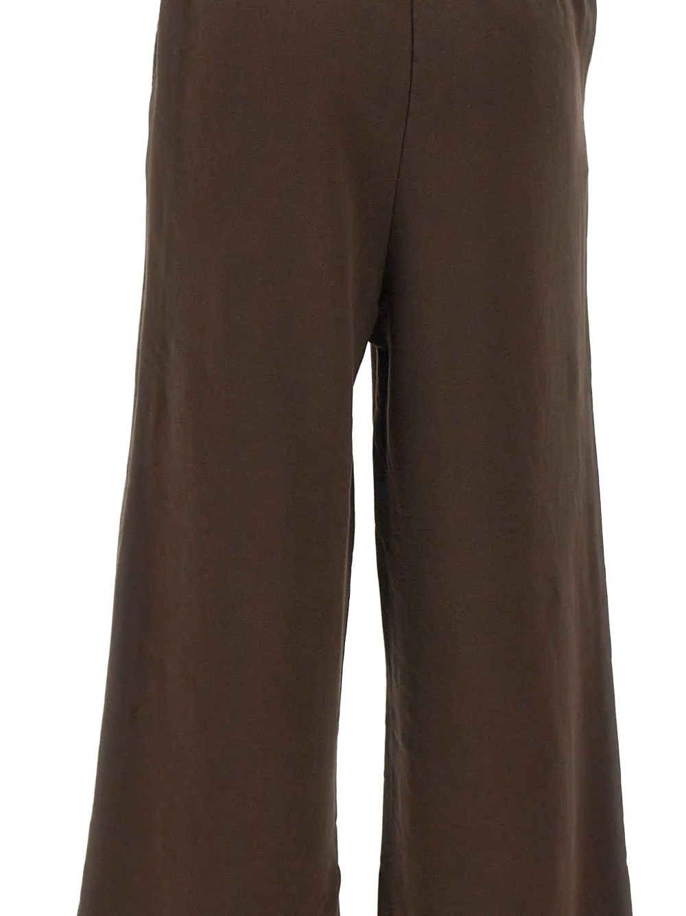 Rotate Birger Christensen Elasticated Logo Trousers In Brown