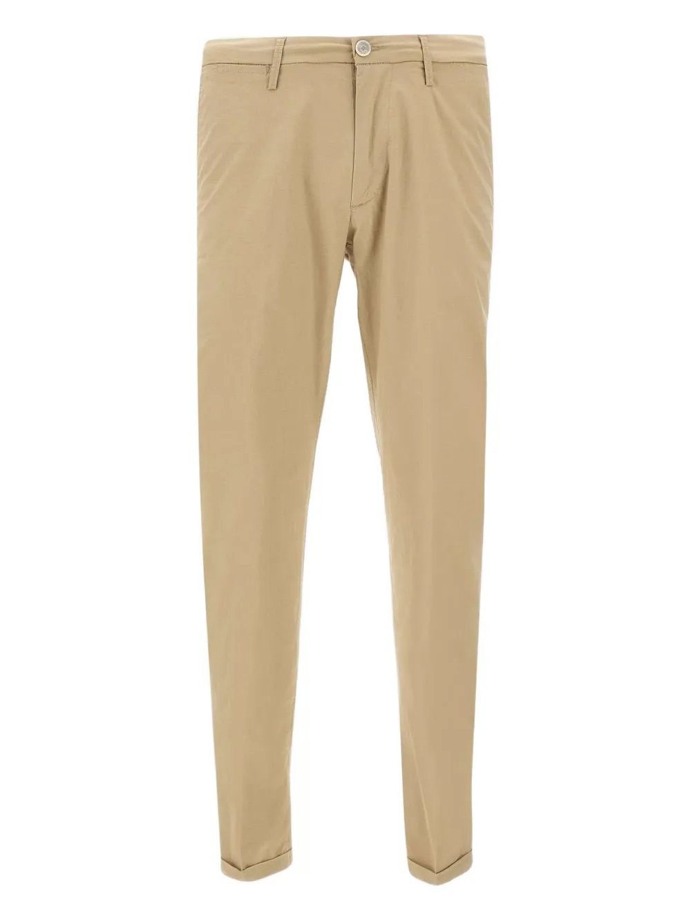 Re-Hash stretch cuffed trousers | tons neutres | Image 1
