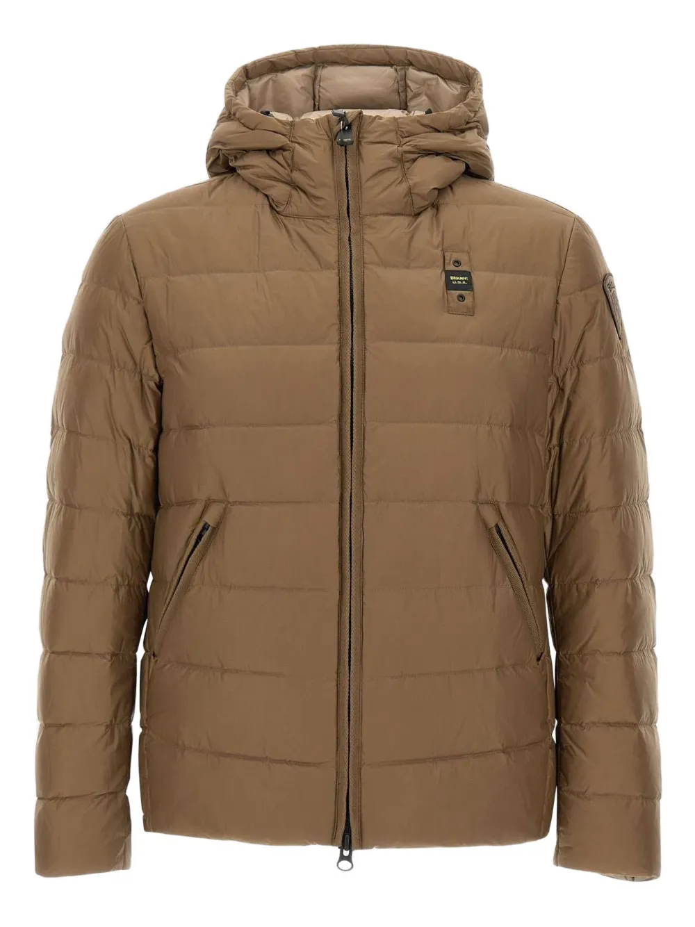 Blauer Hooded Jacket In Brown