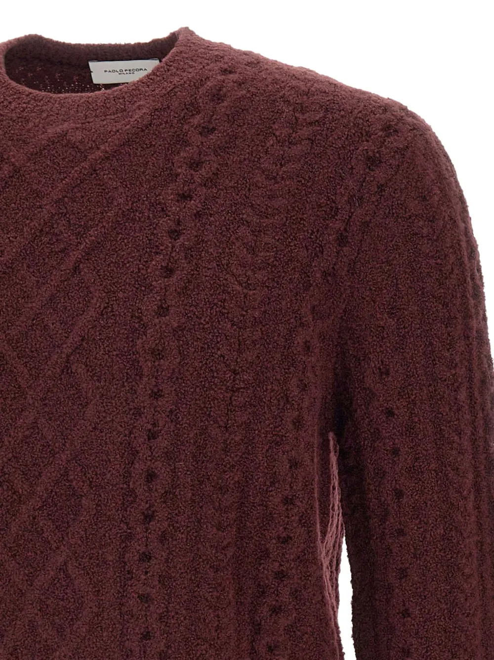 Paolo Pecora Long-sleeves Sweater In Red