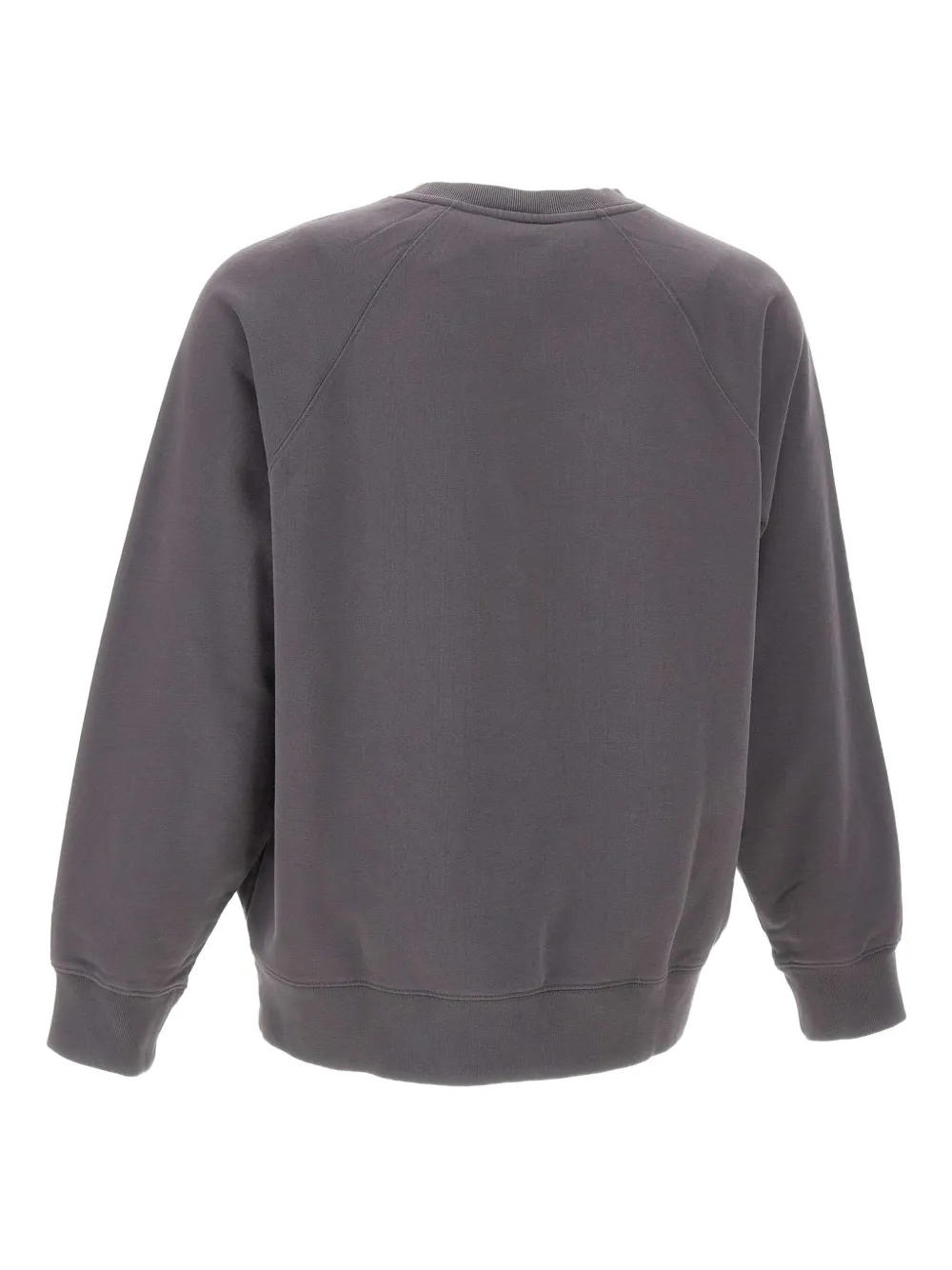 Maison Kitsuné Sweater met vossenpatch Grijs