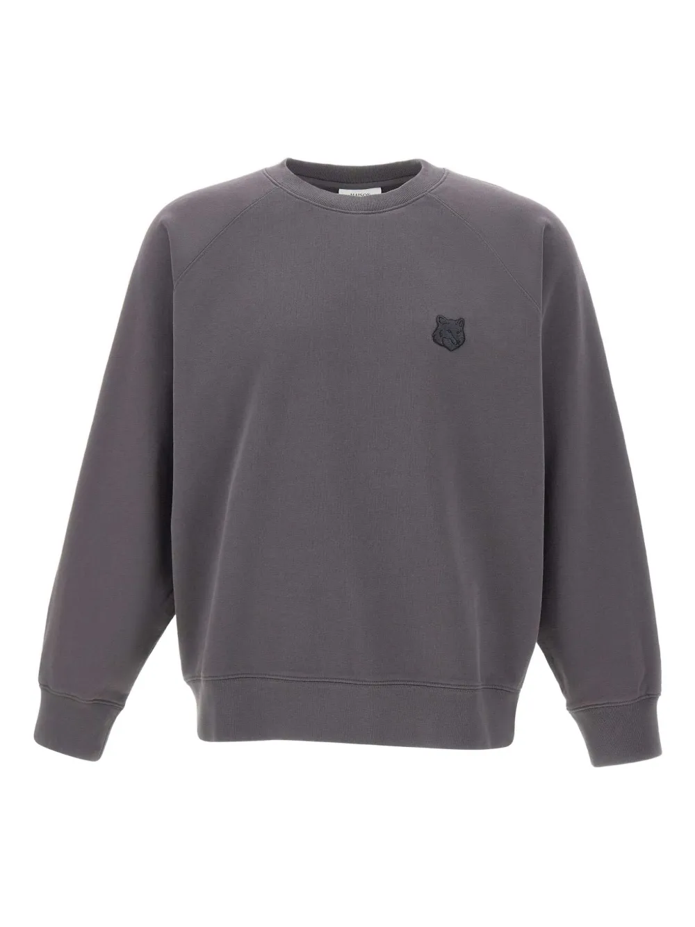Maison Kitsuné フォックスパッチ スウェットシャツ - グレー