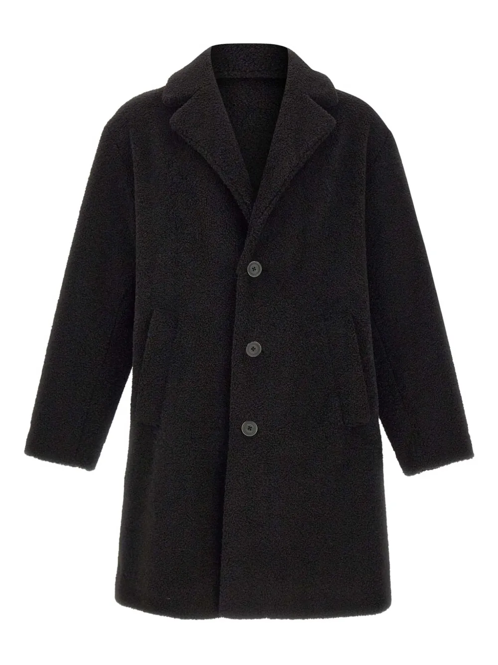 Herno buttoned coat | Black | Image 1